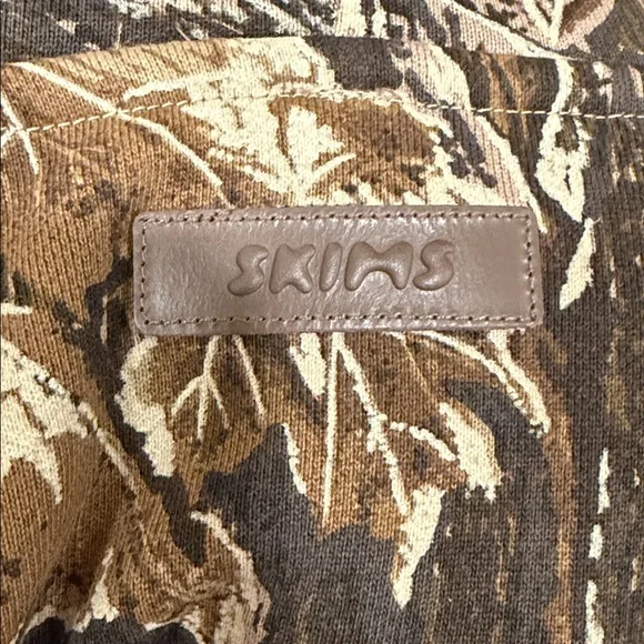 SKIMS × Post Malone Collab - RealTree Heavyweight Fleece Relaxed Hoodie